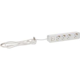 Philips CHP2144W/62 4'lü 1.5 m Beyaz Çocuk Korumalı Priz