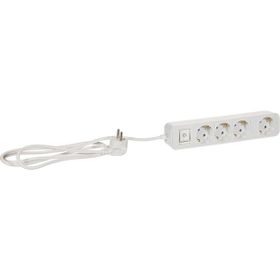Philips CHP2144W/62 4'lü 1.5 m Beyaz Çocuk Korumalı Priz