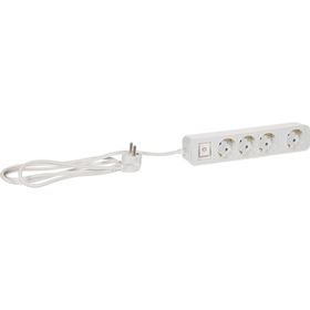 Philips CHP2144W/62 4'lü 1.5 m Beyaz Çocuk Korumalı Priz