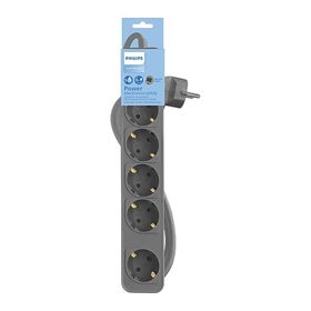 Philips CHP2154 GB/62 5'li 3 mt Gri Çocuk Korumalı Priz