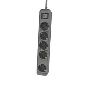 Philips CHP2154 GB/62 5'li 3 mt Gri Çocuk Korumalı Priz
