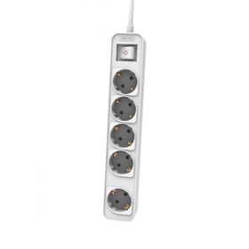 Philips CHP2154W/62 5'li 1.5 m Beyaz Çocuk Korumalı Priz