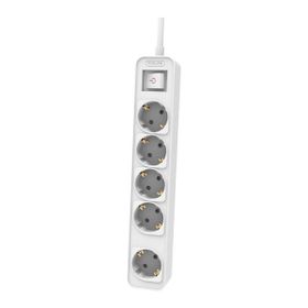 Philips CHP2154W/62 5'li 1.5 m Beyaz Çocuk Korumalı Priz