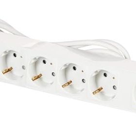 Philips CHP2154W/62 5'li 1.5 m Beyaz Çocuk Korumalı Priz