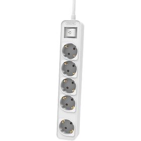 Philips CHP2154W/62 5'li 1.5 m Beyaz Çocuk Korumalı Priz