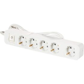 Philips CHP2154W/62 5'li 1.5 m Beyaz Çocuk Korumalı Priz