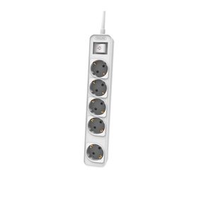 Philips CHP2154W/62 5'li 1.5 m Beyaz Çocuk Korumalı Priz