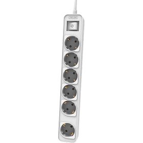 Philips CHP2164W/62 6'lı 1.5 mt Beyaz Çocuk Korumalı Priz