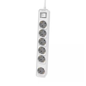 Philips CHP2164W/62 6'lı 1.5 mt Beyaz Çocuk Korumalı Priz