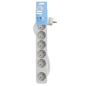 Philips CHP2164WB/62 6'lı 3 m Beyaz Çocuk Korumalı Priz