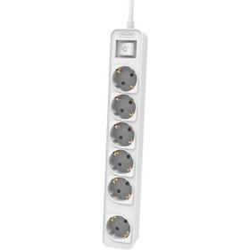 Philips CHP2164WB/62 6'lı 3 m Beyaz Çocuk Korumalı Priz