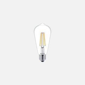 Philips Classic ST64 60 Watt Beyaz Klasik E27 Duylu Led Ampul