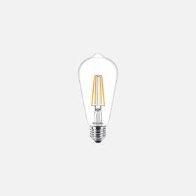 Philips Classic ST64 60 Watt Beyaz Klasik E27 Duylu Led Ampul
