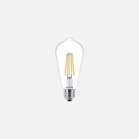 Philips Classic ST64 60 Watt Beyaz Klasik E27 Duylu Led Ampul