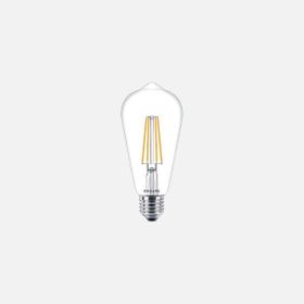 Philips Classic ST64 60 Watt Beyaz Klasik E27 Duylu Led Ampul