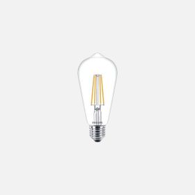 Philips Classic ST64 60 Watt Beyaz Klasik E27 Duylu Led Ampul