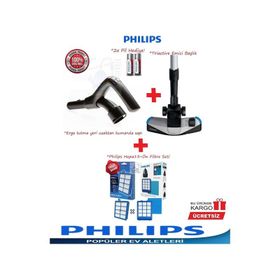 Philips CP0290/01 Uyumlu Ergo Uzaktan Kumanda Sapı+Hepa Filtre Seti