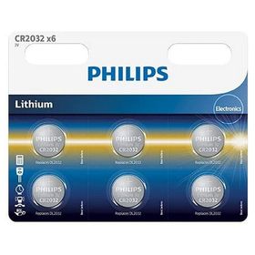 Philips CR2032P6/01B Mini Düğme 2032 3V X6 Pil