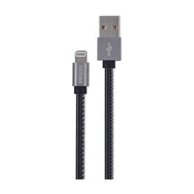 Philips DLC2508B Lightning Deri Şarj ve Data Kablosu