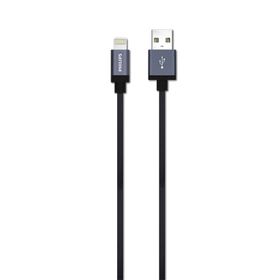 Philips DLC2508F Siyah 1.2 m Elastik MFI Lisanslı Lightning Kablo