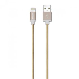 Philips DLC2508G Apple Gold 1.2 mt Örme MFI Lisanslı Lightning Kablo