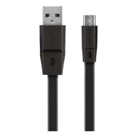Philips DLC2519CB/97 Micro Cable 2 Black 3A 45W 1.8 mt Şarj Kablosu