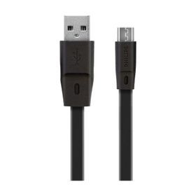 Philips DLC2519CB/97 Micro Cable 2 Black 3A 45W 1.8 mt Şarj Kablosu