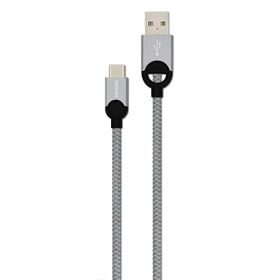 Philips DLC2628T Gri 1.2 m Örme Type-C Kablo