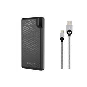 Philips DLC2628T Gri 1.2 m Örme Type-C Kablo