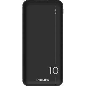 Philips DLP1812PB 10.000 mAh 2X USB-A 2.1 A USB-C Çıkış PD Siyah Taşınabilir Şarj Cihazı