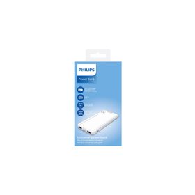 Philips DLP1812PW 10.000 Mah 2X USB-A 2.1 A USB-C Çıkış PD Beyaz Taşınabilir Şarj Cihazı