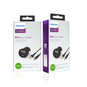 Philips DLP2520C Araç İçi Şarj Adaptörü 2.1A 1.2 m USB - USB C Şarj Kablosu