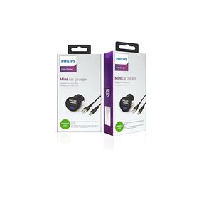 Philips DLP2520C Araç İçi Şarj Adaptörü 2.1A 1.2 m USB - USB C Şarj Kablosu
