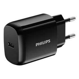 Philips DLP4331C Siyah Type-C 25W 5V/3A Duvar Şarj Adaptörü