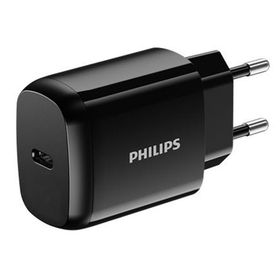 Philips DLP4331C Siyah Type-C 25W 5V/3A Duvar Şarj Adaptörü