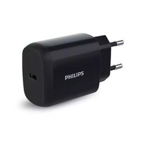 Philips DLP4331C Siyah Type-C 25W 5V/3A Duvar Şarj Adaptörü
