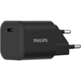 Philips DLP4333CB Siyah 30 W GAN PD USB-C Hızlı Şarj Adaptörü