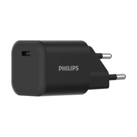 Philips DLP4333CB Siyah 30 W GAN PD USB-C Hızlı Şarj Adaptörü