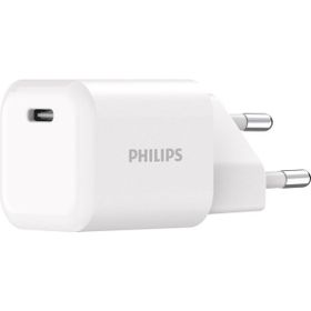 Philips DLP4333CW Beyaz 30 W GAN PD USB-C Hızlı Şarj Adaptörü