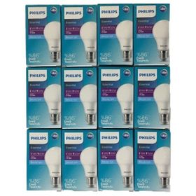 Philips E-27 Duylu 8 Watt Beyaz 12 li Işık Led Ampul