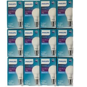 Philips E-27 Duylu 8 Watt Beyaz 12 li Işık Led Ampul