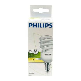 Philips E14 12 W Twister Beyaz Ampul