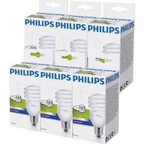 Philips Economy Twister 23W E27 6'lı Normal Duy Beyaz Işık