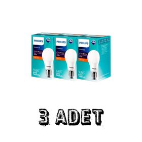 Philips Essential 8W E27 Sarı Işık Led Ampul