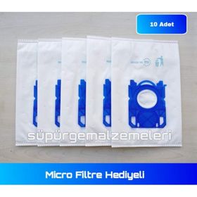 Philips FC 8130 FC 8131 Easy Life 10 Adet Uyumlu Süpürge Toz Torba