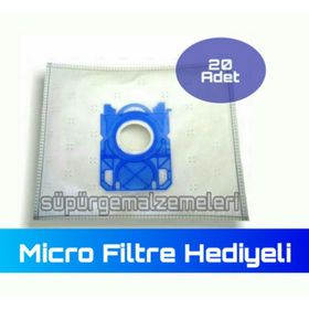 Philips FC 8420 FC 8422 FC 8424 Bez 20 Adet Uyumlu Süpürge Toz Torba
