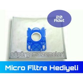 Philips FC 8420 FC 8422 FC 8424 Bez 20 Adet Uyumlu Süpürge Toz Torba