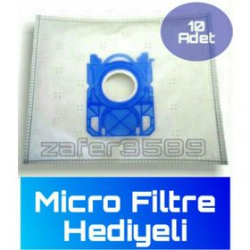 Philips FC 8450 FC 8459 Power Life Sentetik Kumaş Toz 10 Adet Süpürge Torbası