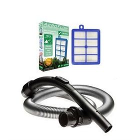 Philips FC 8470 PowerPro Compact Süpürge Hortumu Teleskopik Boru Emici Yer Başlığı Hepa Filtresi