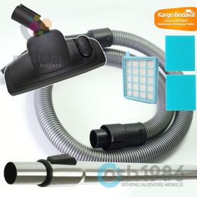 Philips FC 8672 PowerPro Active Süpürge Hortumu Emici Başlık Boru Hepa Filtre 2 Ad Sünger Hortum